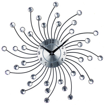 Home Decoration Creative DIY Wall Clock Crystal Acrylic Wall Clock